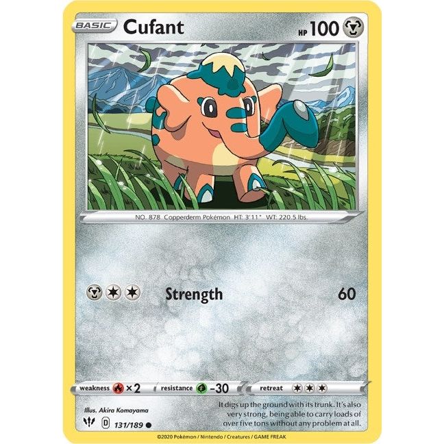 Image for Cufant (131/189) (SWSH03) - Pokemon