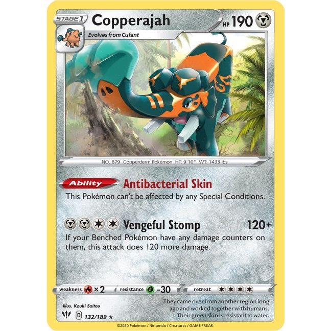 Image for Copperajah (132/189) (SWSH03) - Pokemon