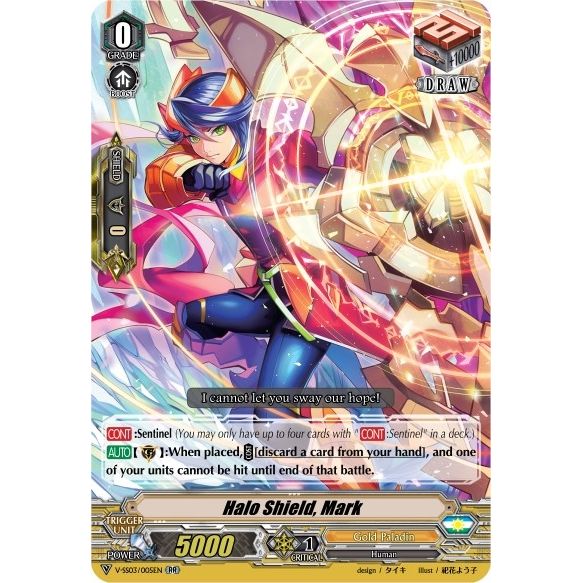 Image for Halo Shield, Mark (V-SS03/005EN) (V-SS03) - Cardfight Vanguard