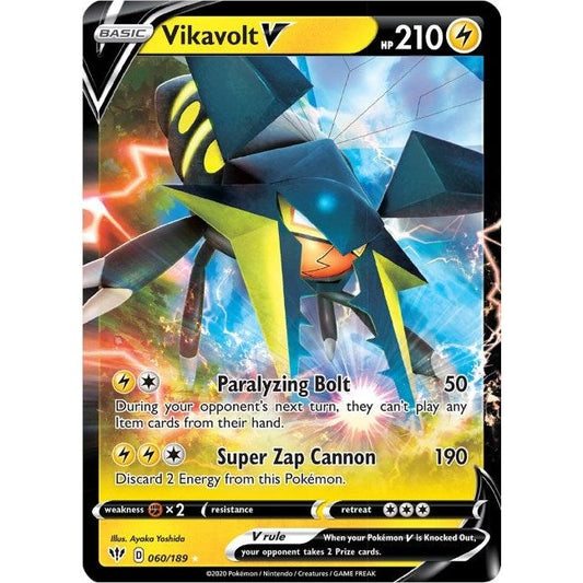 Image for Vikavolt V (060/189) (SWSH03) - Pokemon