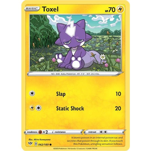 Image for Toxel (062/189) (SWSH03) - Pokemon