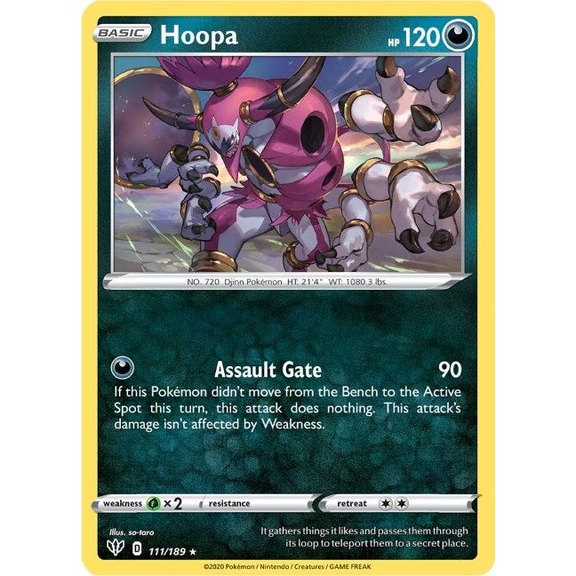 Image for Hoopa (111/189) (SWSH03) - Pokemon