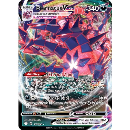Image for Eternatus VMAX (117/189) (SWSH03) - Pokemon