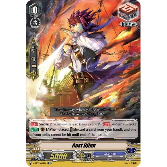 Image for Gust Djinn (V-SS03/019EN) (V-SS03) - Cardfight Vanguard