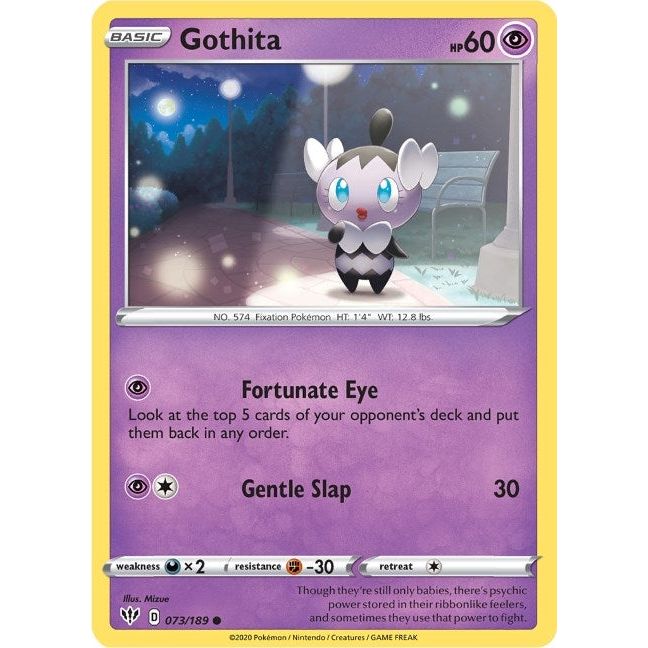 Image for Gothita (073/189) (SWSH03) - Pokemon