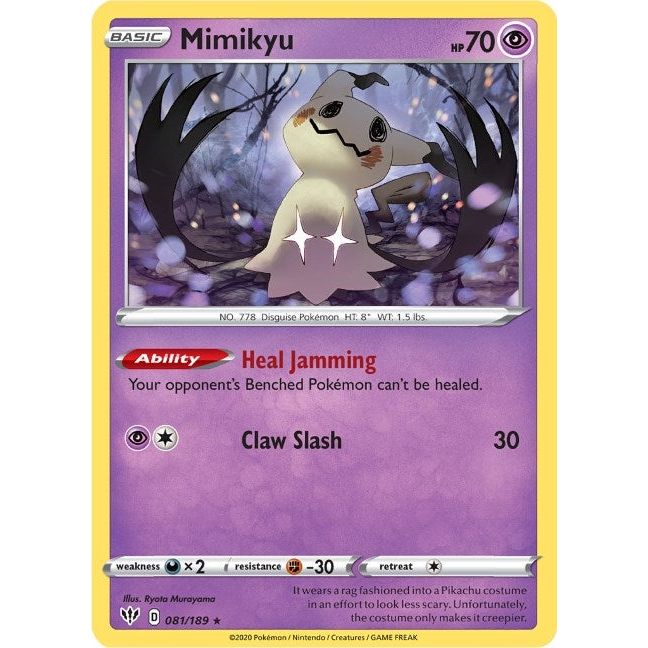 Image for Mimikyu (081/189) (SWSH03) - Pokemon
