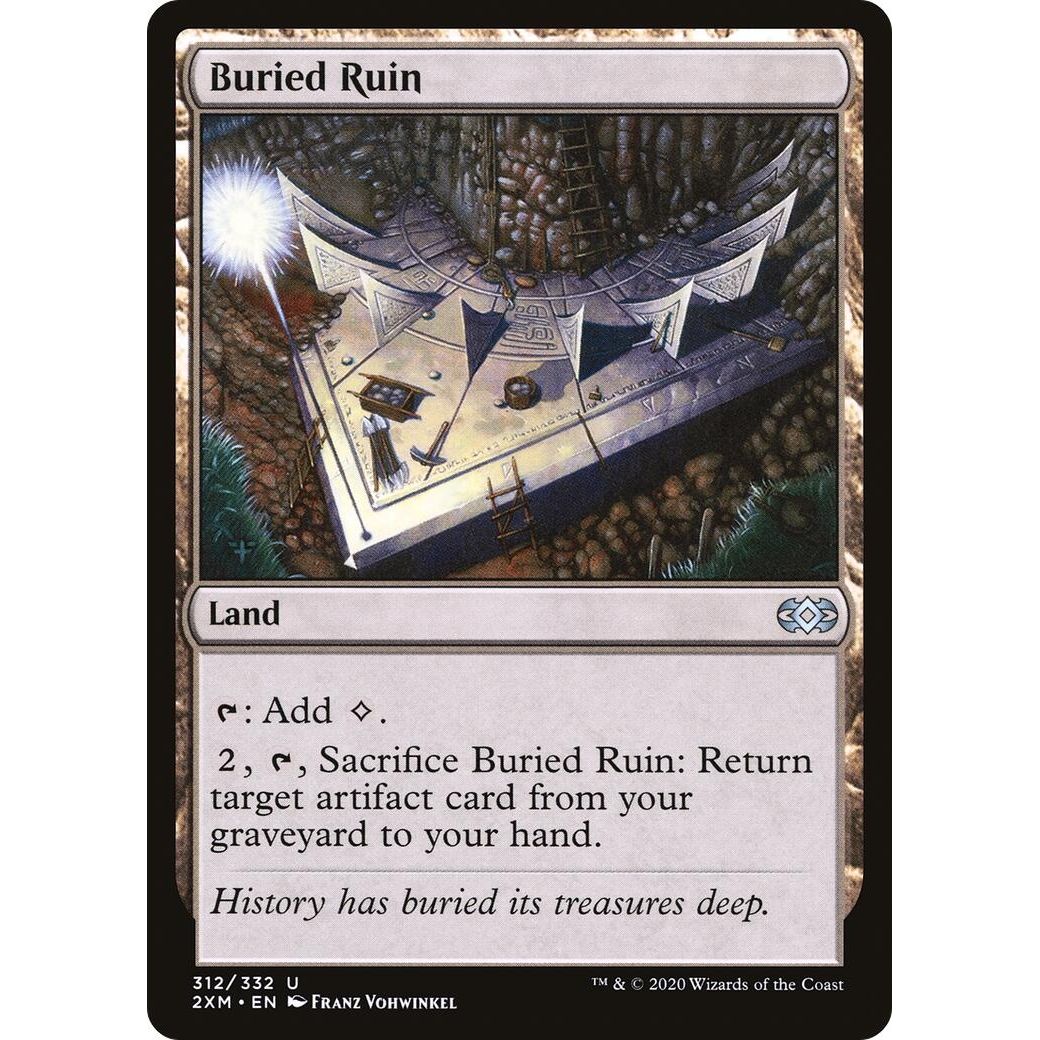 Image for Buried Ruin (312) (2XM) - Magic: The Gathering