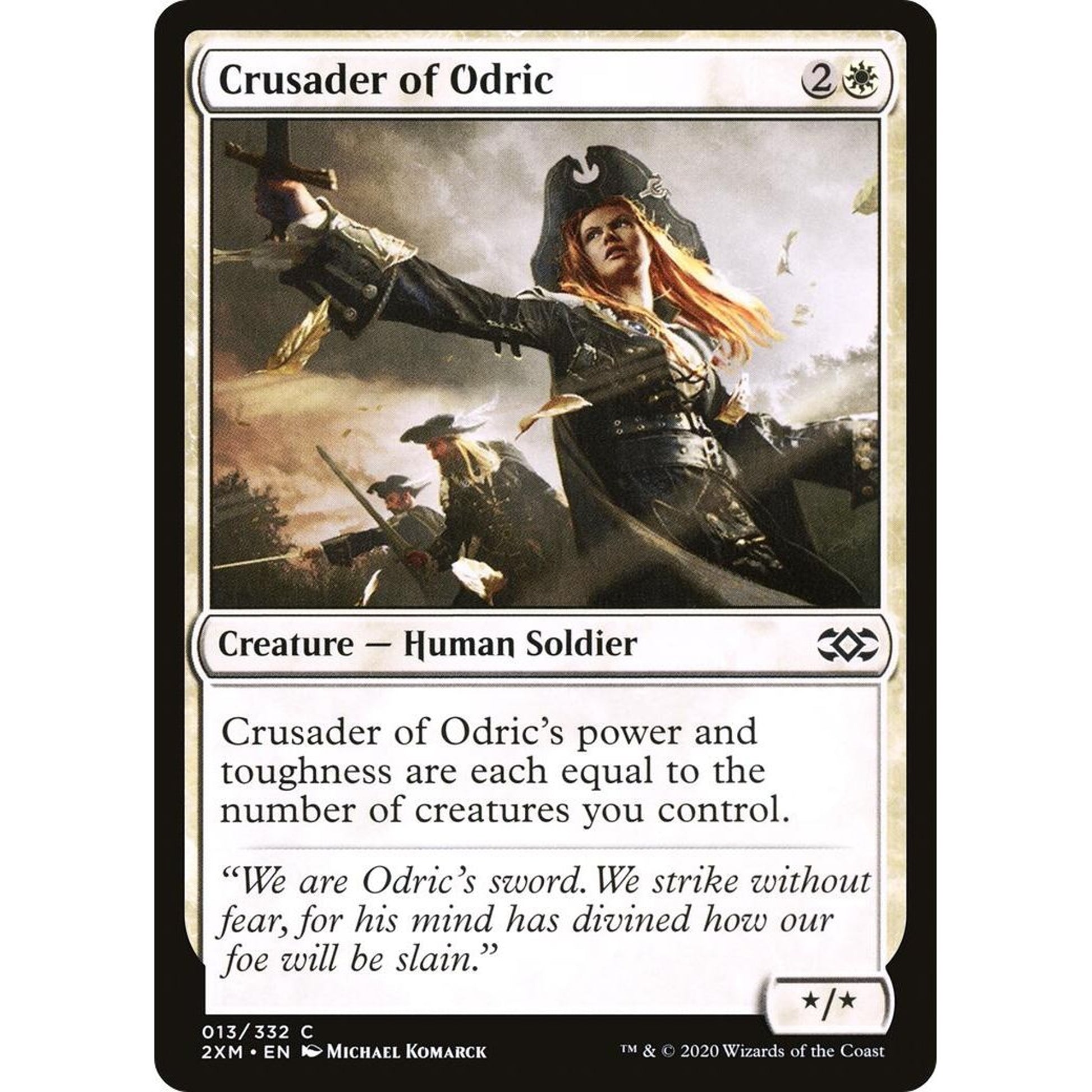 Image for Crusader of Odric (13) (2XM) - Magic: The Gathering
