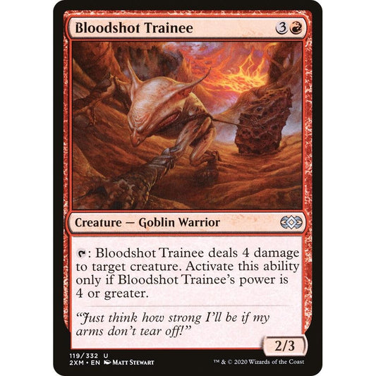 Image for Bloodshot Trainee (119) (2XM) - Magic: The Gathering