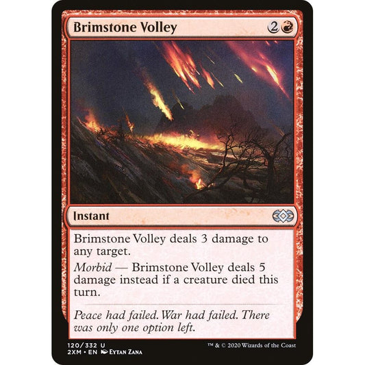 Image for Brimstone Volley (120) (2XM) - Magic: The Gathering