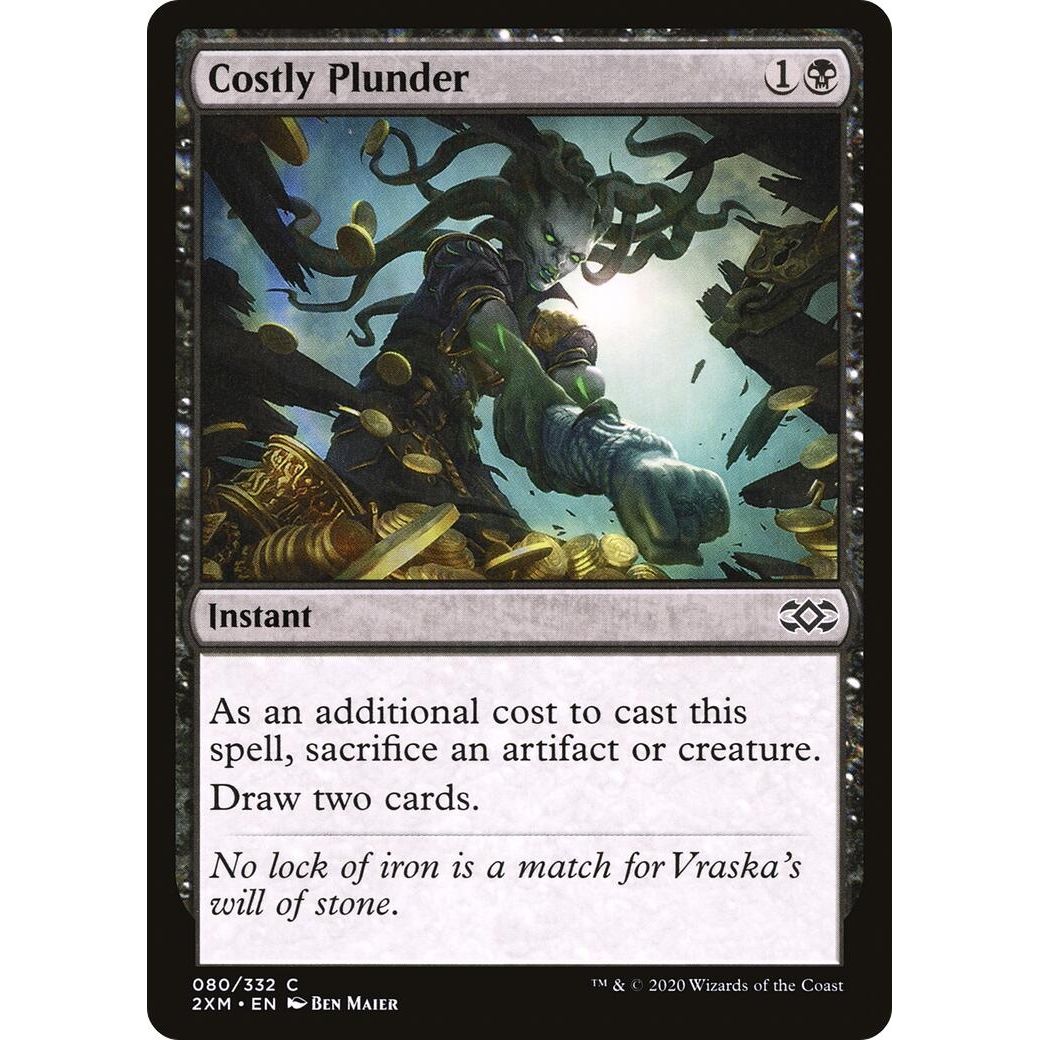 Image for Costly Plunder (80) (2XM) - Magic: The Gathering