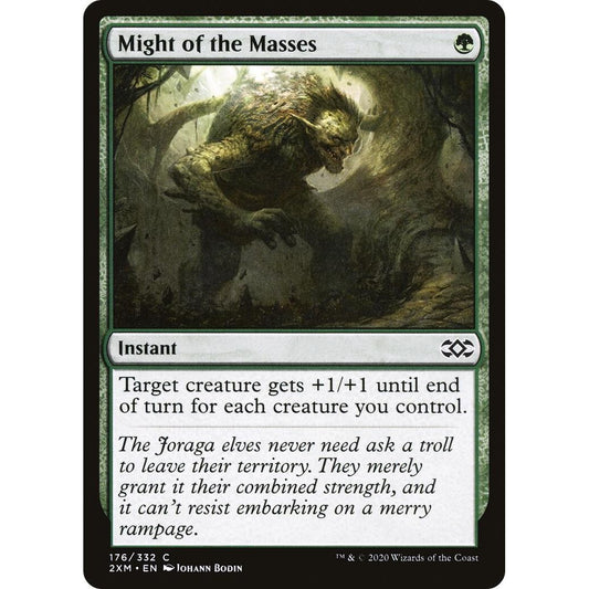 Image for Might of the Masses (176) (2XM) - Magic: The Gathering
