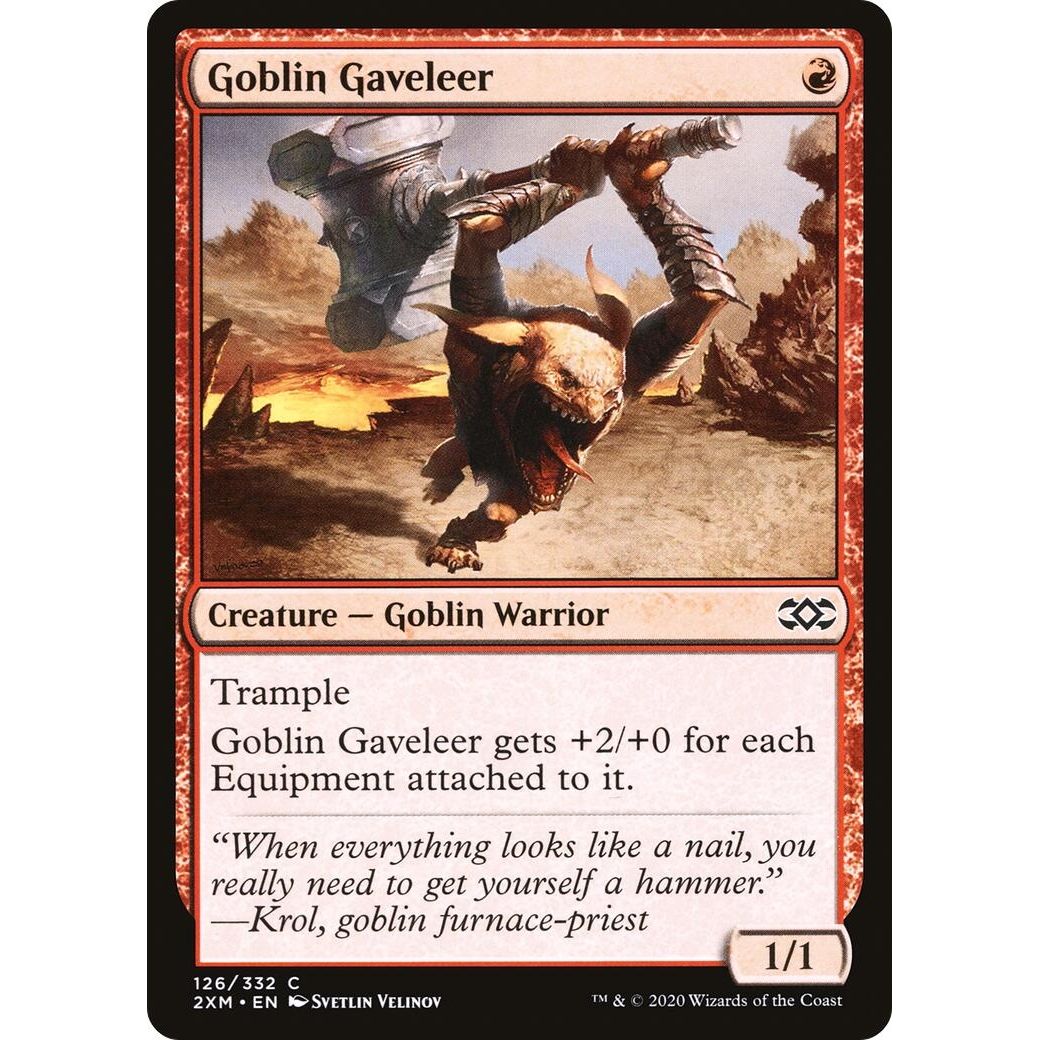 Image for Goblin Gaveleer (126) (2XM) - Magic: The Gathering