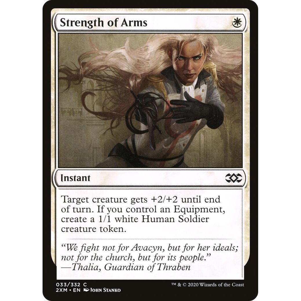 Image for Strength of Arms (33) (2XM) - Magic: The Gathering