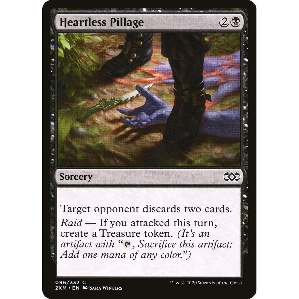 Image for Heartless Pillage (96) (2XM) - Magic: The Gathering