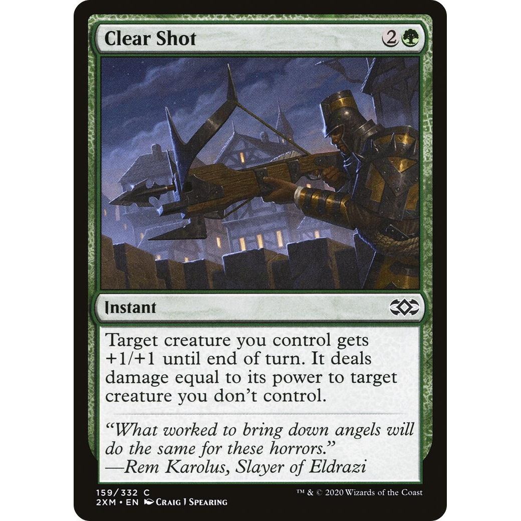 Image for Clear Shot (159) (2XM) - Magic: The Gathering