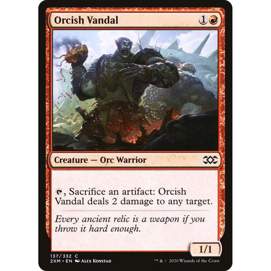 Image for Orcish Vandal (137) (2XM) - Magic: The Gathering