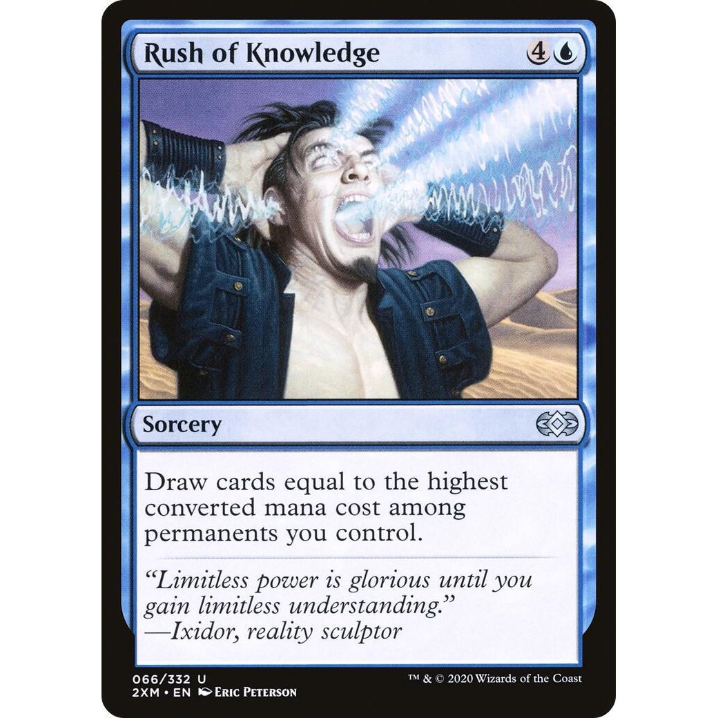 Image for Rush of Knowledge (66) (2XM) - Magic: The Gathering