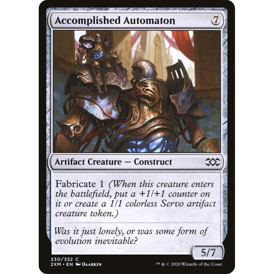 Image for Accomplished Automaton (230) (2XM) - Magic: The Gathering