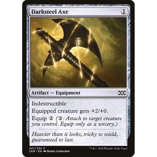 Image for Darksteel Axe (247) (2XM) - Magic: The Gathering