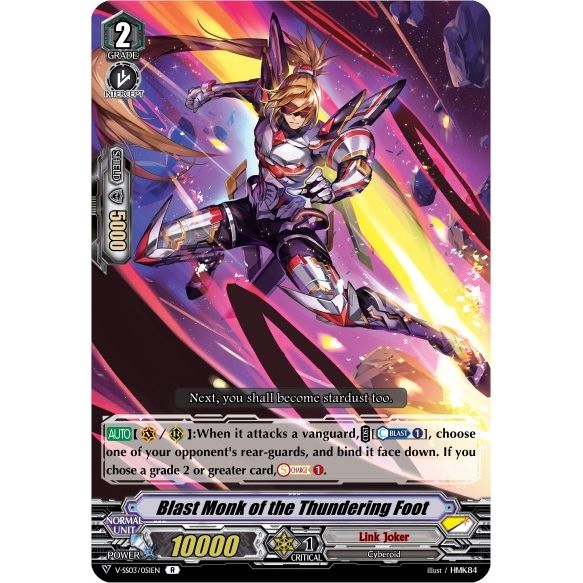 Image for Blast Monk of the Thundering Foot (V-SS03/051EN) (V-SS03) - Cardfight Vanguard