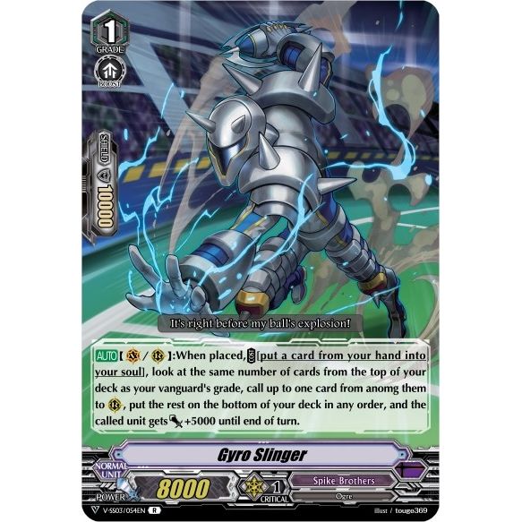 Image for Gyro Slinger (V-SS03/054EN) (V-SS03) - Cardfight Vanguard