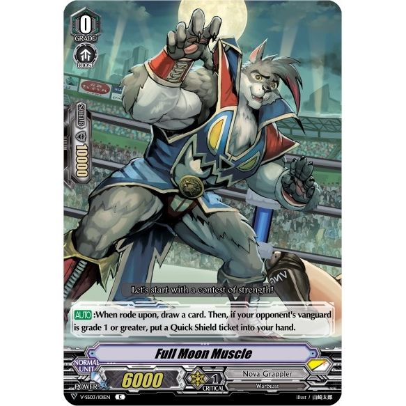 Image for Full Moon Muscle (V-SS03/101EN) (V-SS03) - Cardfight Vanguard