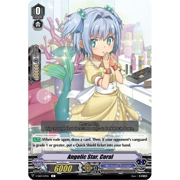 Image for Angelic Star, Coral (V-SS03/117EN) (V-SS03) - Cardfight Vanguard