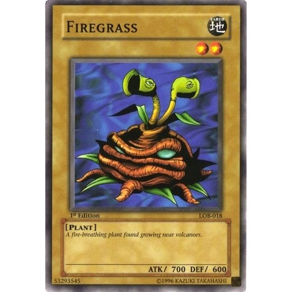 Image for Firegrass (LOB-018) (LOB) - YuGiOh