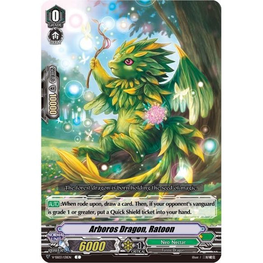 Image for Arboros Dragon, Ratoon (V-SS03/131EN) (V-SS03) - Cardfight Vanguard
