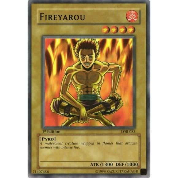 Image for Fireyarou (LOB-085) (LOB) - YuGiOh