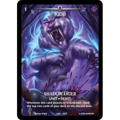 Image for Shadow Liger (Full Art) (LGS-015) (PR) - Argent Saga TCG