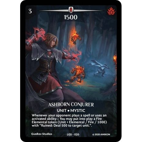Image for Ashborn Conjurer (Full Art) (LGS-020) (PR) - Argent Saga TCG