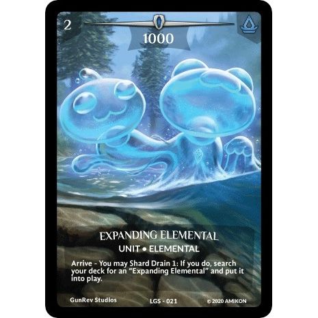 Image for Expanding Elemental (Full Art) (LGS-021) (PR) - Argent Saga TCG