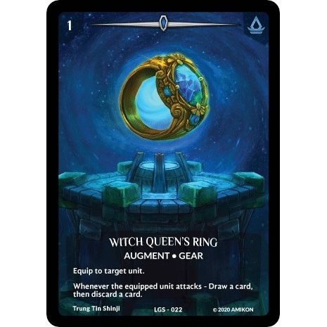 Image for Witch Queen's Ring (Full Art) (LGS-022) (PR) - Argent Saga TCG