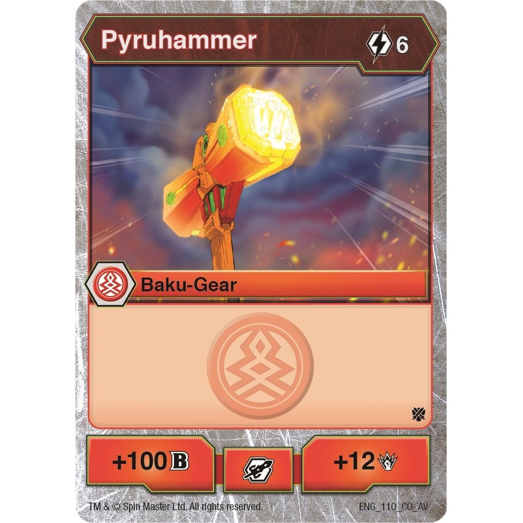 Image for Pyruhammer (110) (AV) - Bakugan TCG