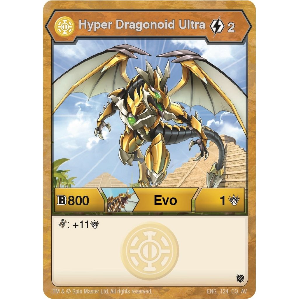 Image for Hyper Dragonoid Ultra (124) (AV) - Bakugan TCG