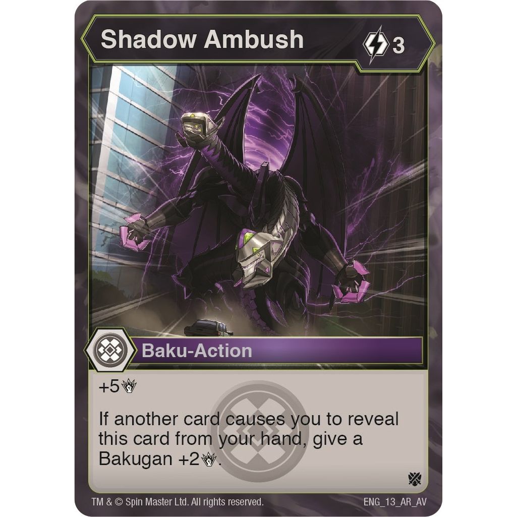 Image for Shadow Ambush (13) (AV) - Bakugan TCG