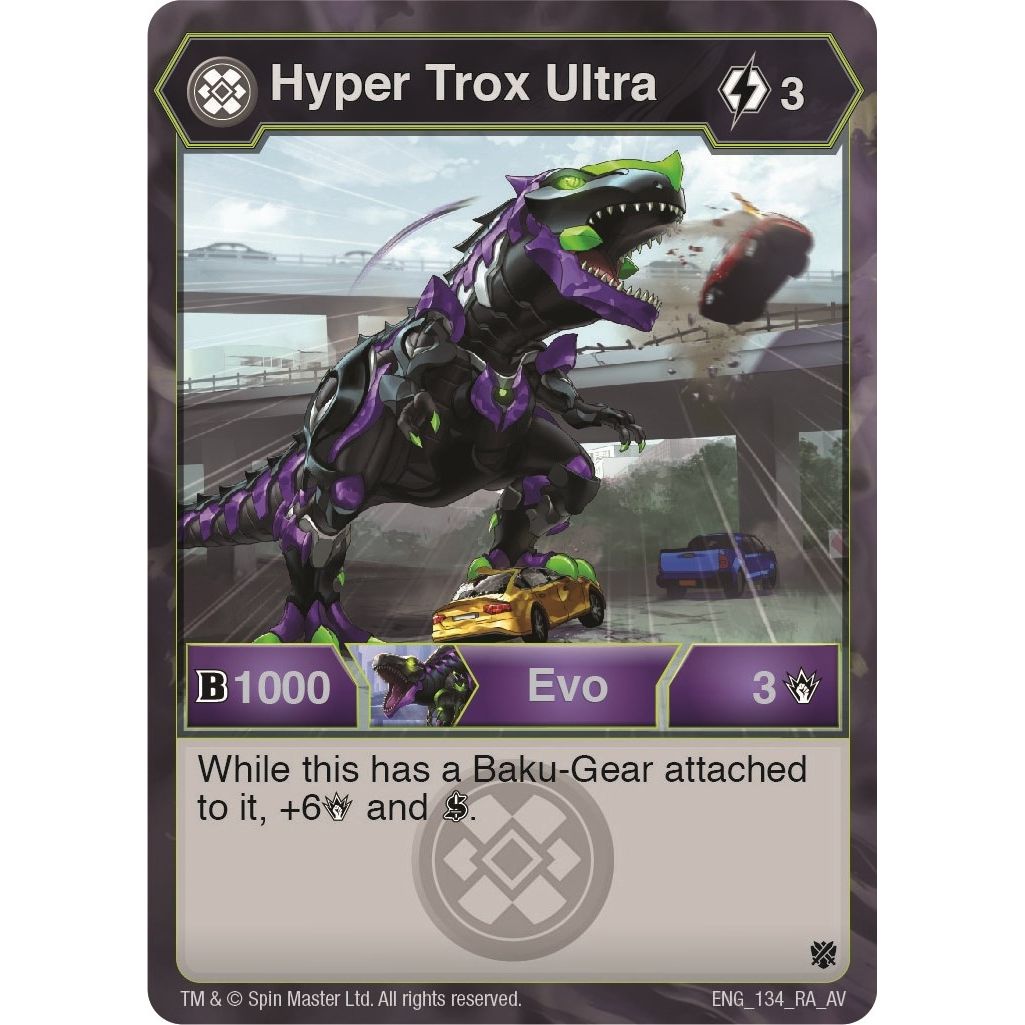 Image for Hyper Trox Ultra (134) (AV) - Bakugan TCG