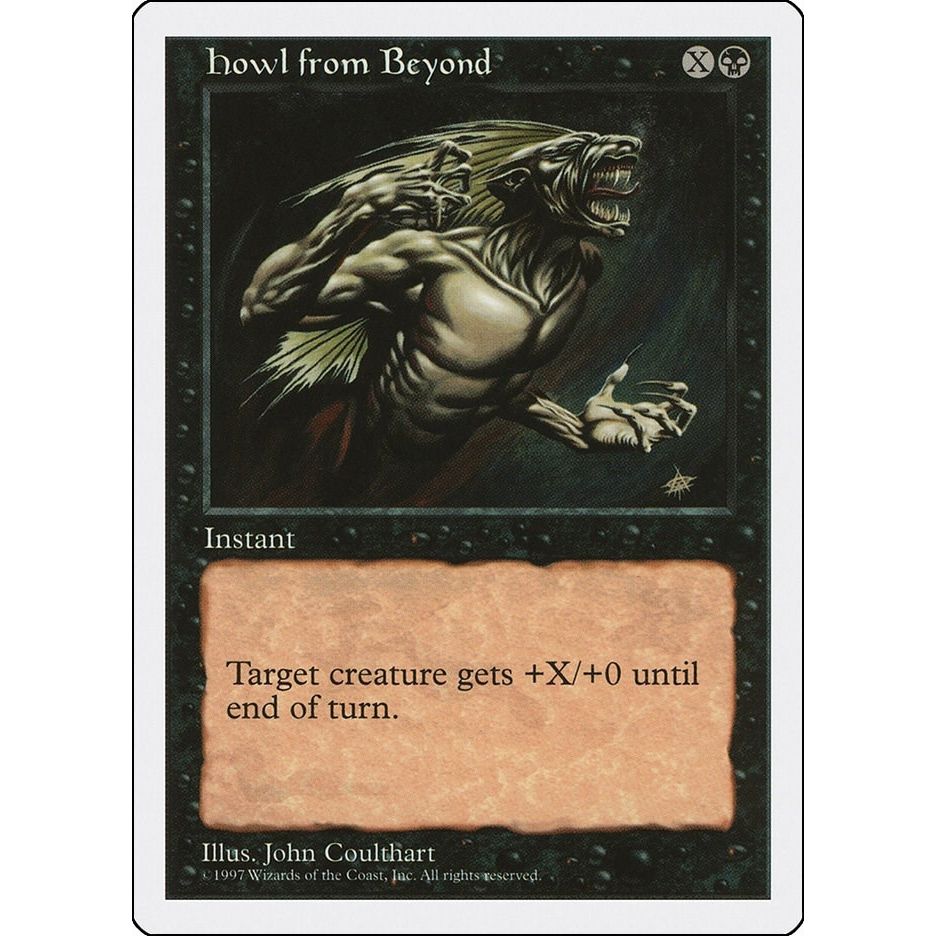 Image for Howl from Beyond (5ED) - Magic: The Gathering