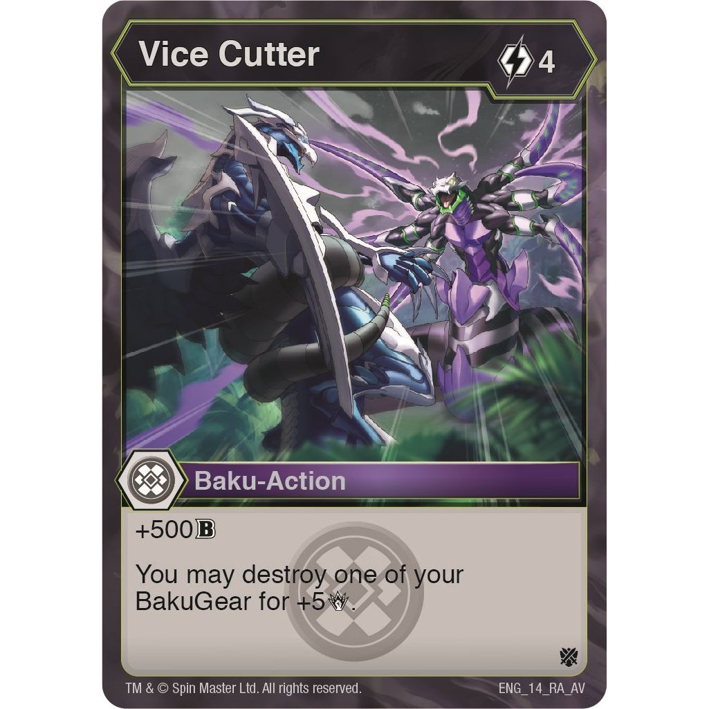 Image for Vice Cutter (14) (AV) - Bakugan TCG