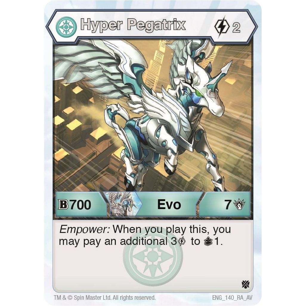 Image for Hyper Pegatrix (140) (140) (AV) - Bakugan TCG