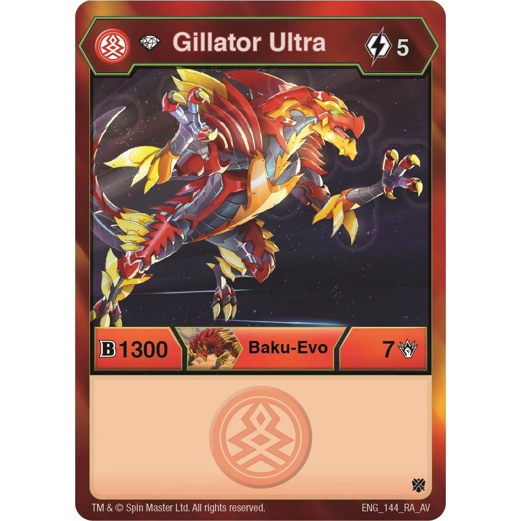 Image for Diamond Gillator Ultra (144) (AV) - Bakugan TCG