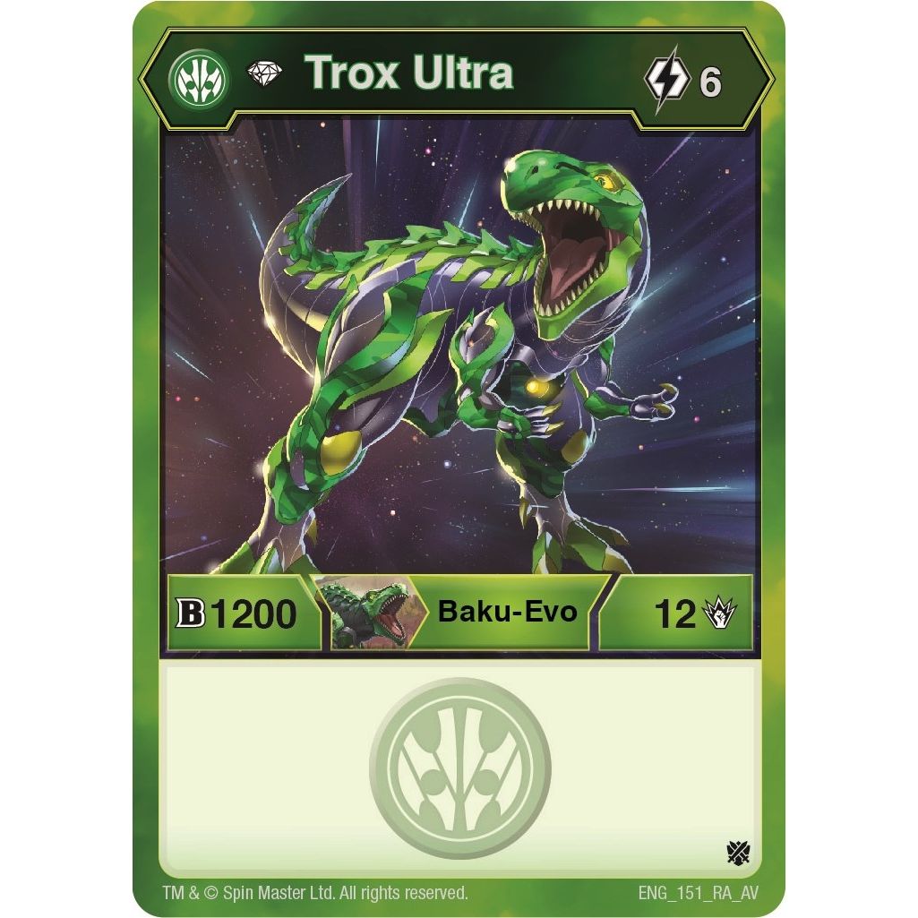 Image for Diamond Trox Ultra (151) (AV) - Bakugan TCG