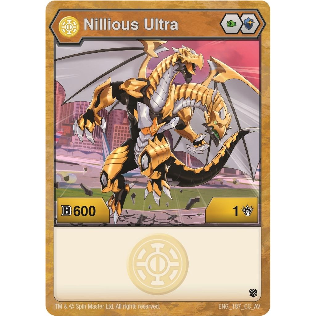Image for Nillious Ultra (187) (187) (AV) - Bakugan TCG