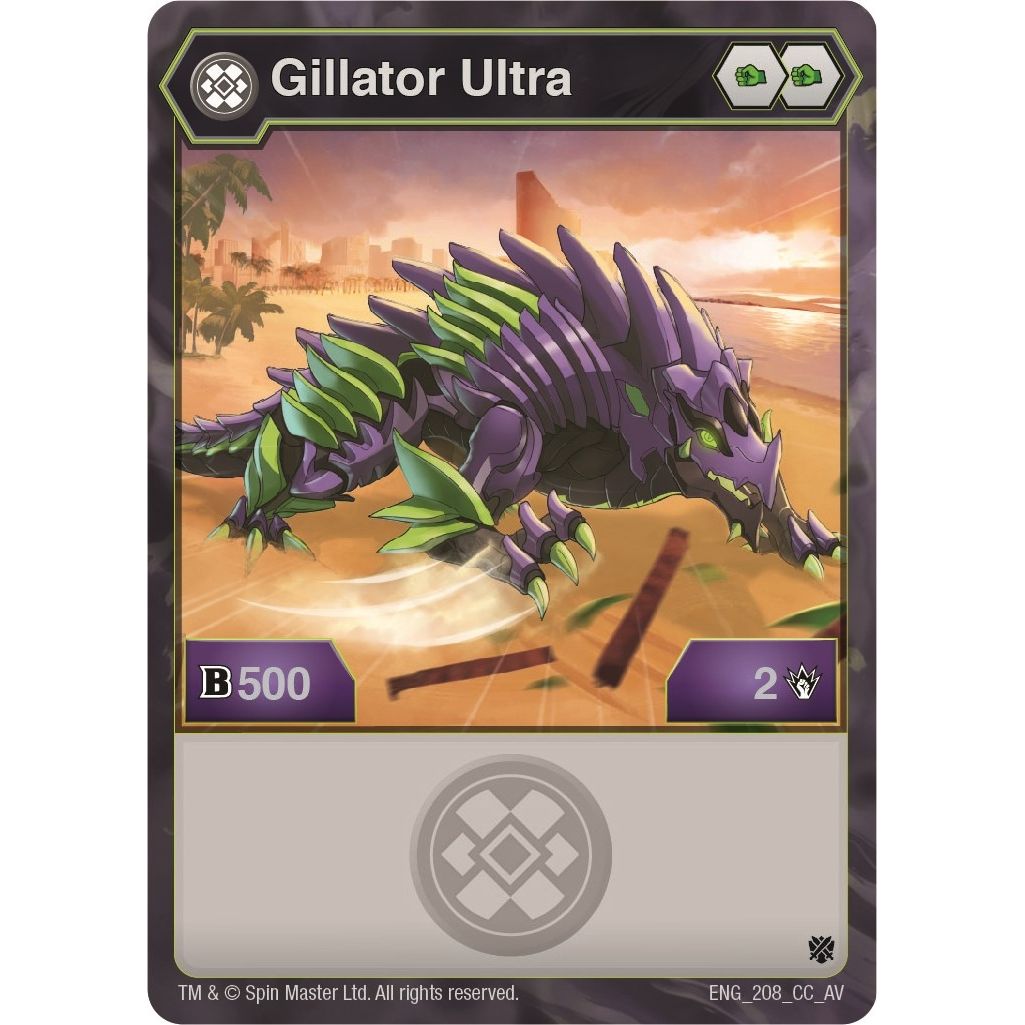 Image for Gillator Ultra (208) (208) (AV) - Bakugan TCG