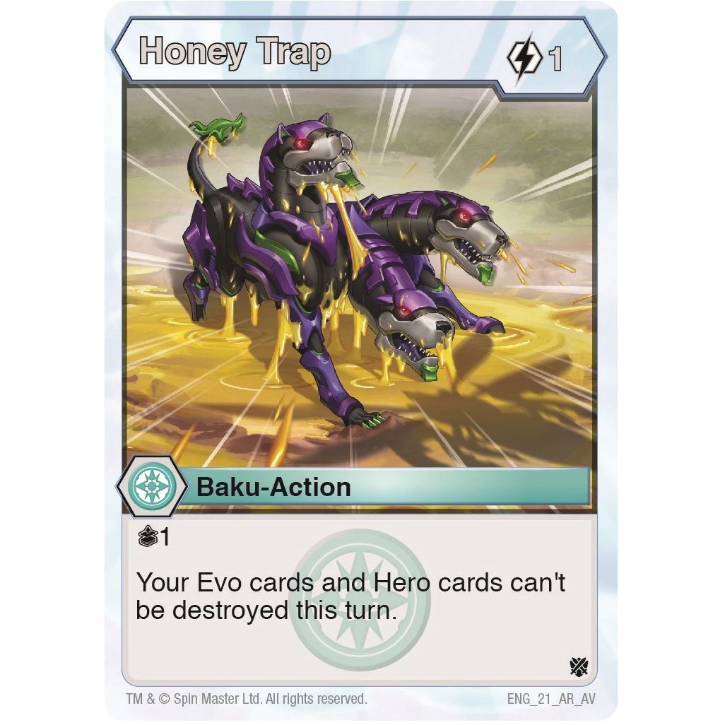 Image for Honey Trap (21) (AV) - Bakugan TCG