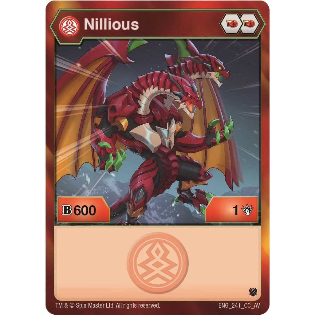 Image for Nillious (241) (241) (AV) - Bakugan TCG