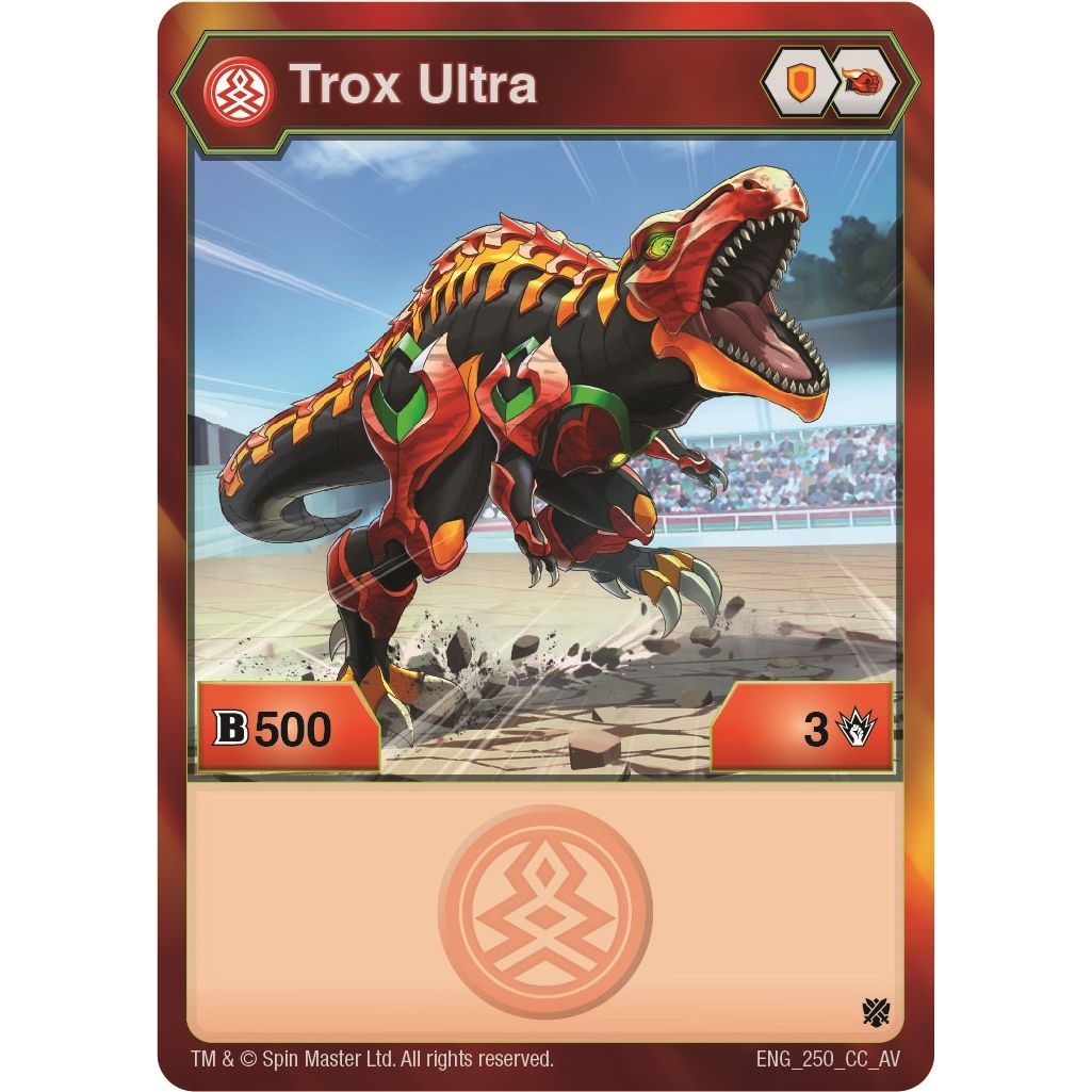 Image for Trox Ultra (250) (250) (AV) - Bakugan TCG