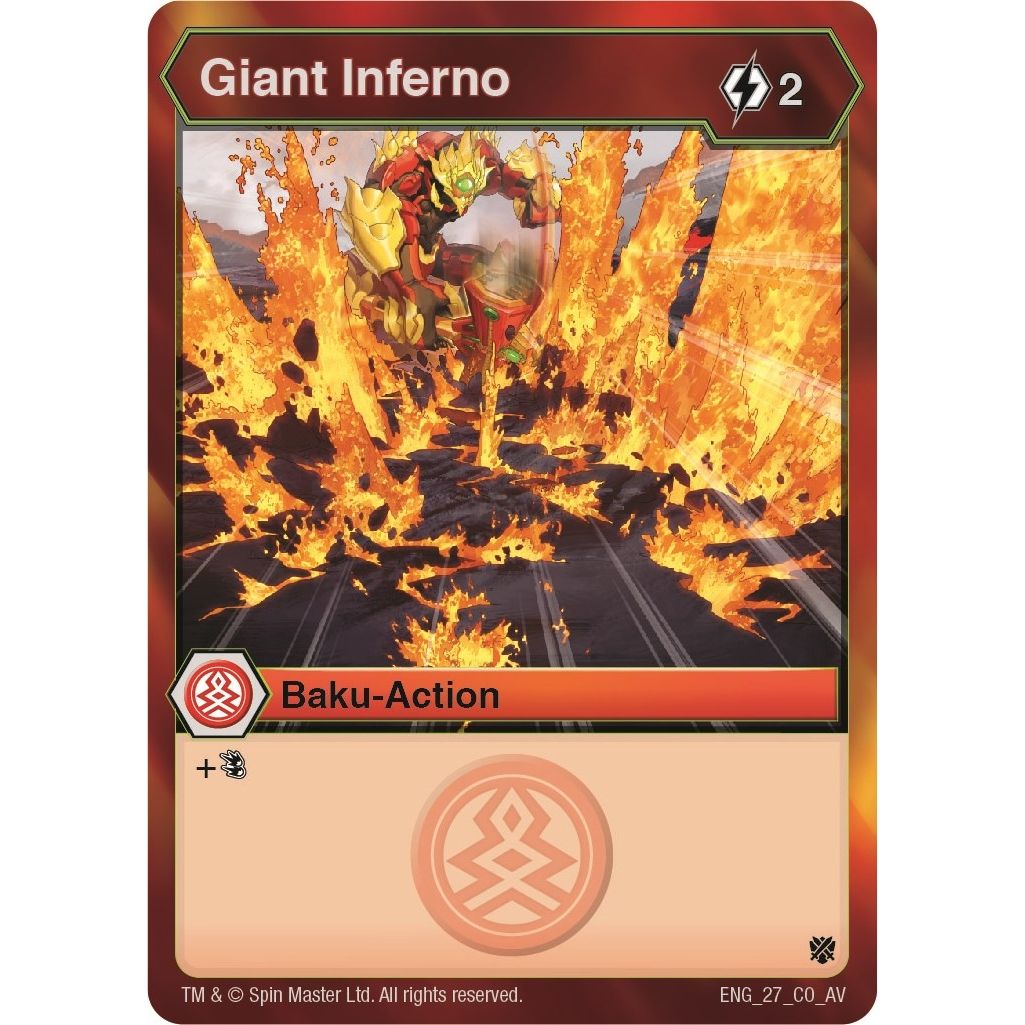 Image for Giant Inferno (27) (AV) - Bakugan TCG